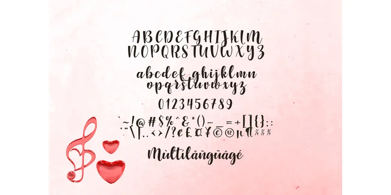 Song of Valentine Duo Font by Khurasan — Display Font — thumbnail 7