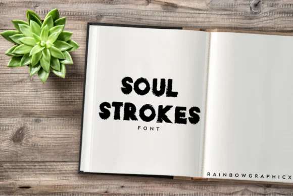 Soul Strokes by RainbowGraphicx — Slab Serif Font
