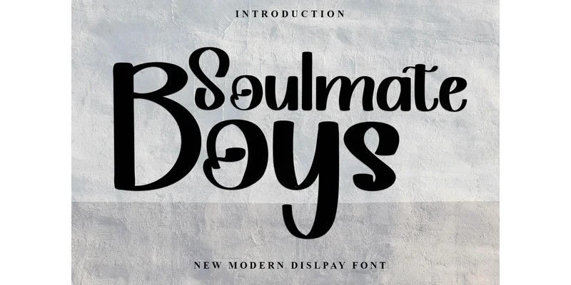 Soulmate Boys Font by Inermedia STUDIO — Display Font