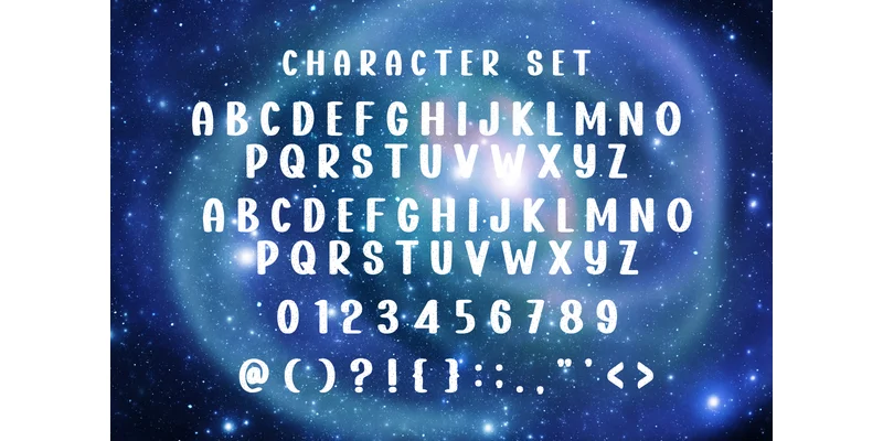 Space Aurora Font by Minimalist Eyes — Display Font — thumbnail 5