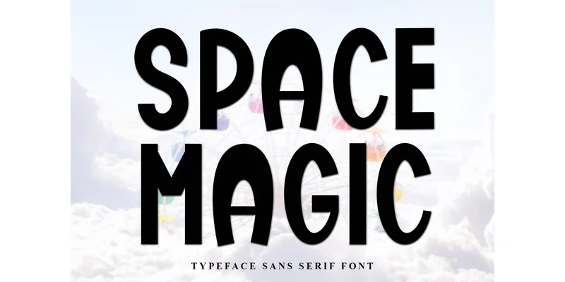 Space Magic Font by FreshTypeINK — Display Font