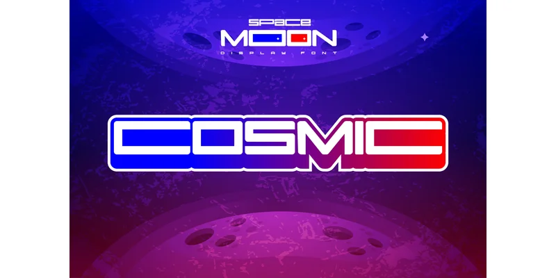 Space Moon Font by Patlot Digital.Studio — Display Font — thumbnail 3