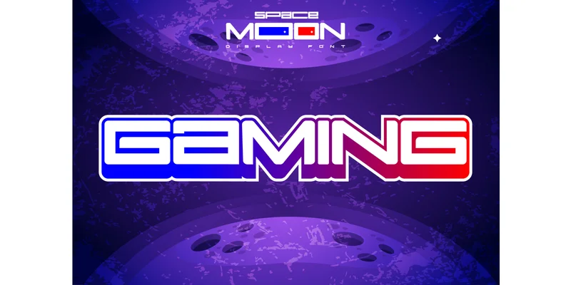 Space Moon Font by Patlot Digital.Studio — Display Font — thumbnail 5