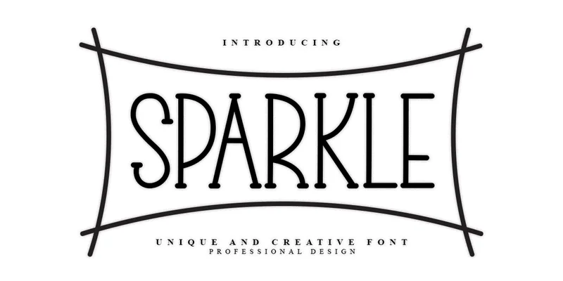 Sparkle Font by PAYJHOshop — Sans Serif Font