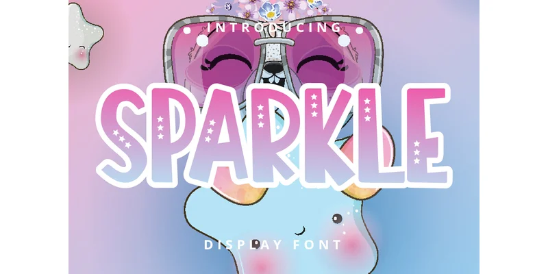 Sparkle Font by Planetz studio — Display Font