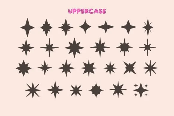Sparkling by Eystore — Dingbats Font — thumbnail 2