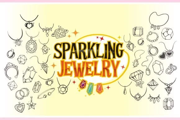 Sparkling Jewelry by onoborgol — Dingbats Font