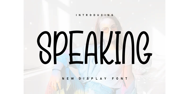 Speaking Font by ArtLine Design — Display Font