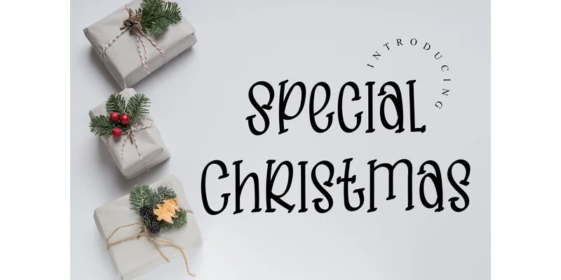 Special Christmas Font by GiaLetter — Display Font