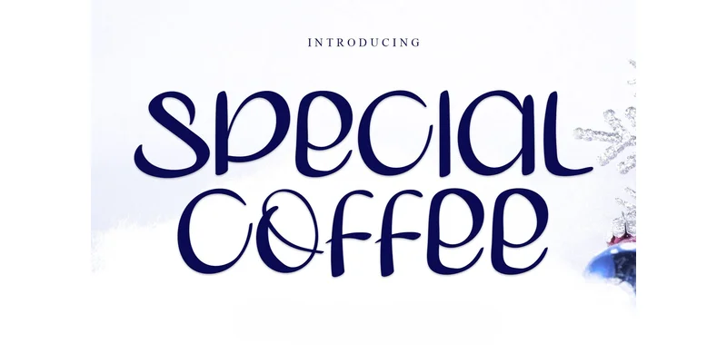 Special Coffee Font by GiaLetter — Display Font