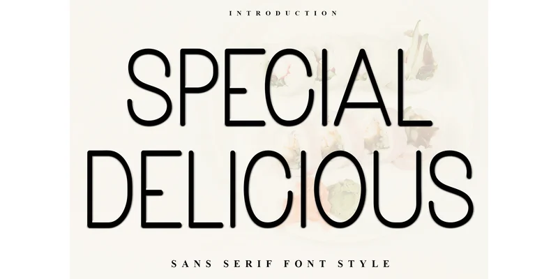 Special Delicious Font by Inermedia STUDIO — Sans Serif Font
