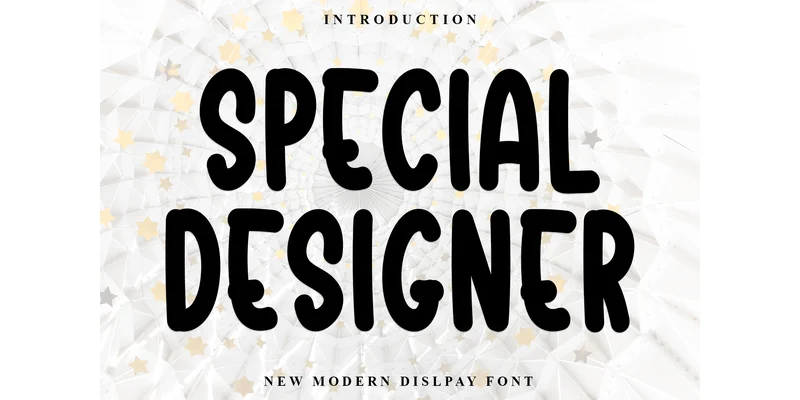 Special Designer Font by PiPi Creative — Display Font