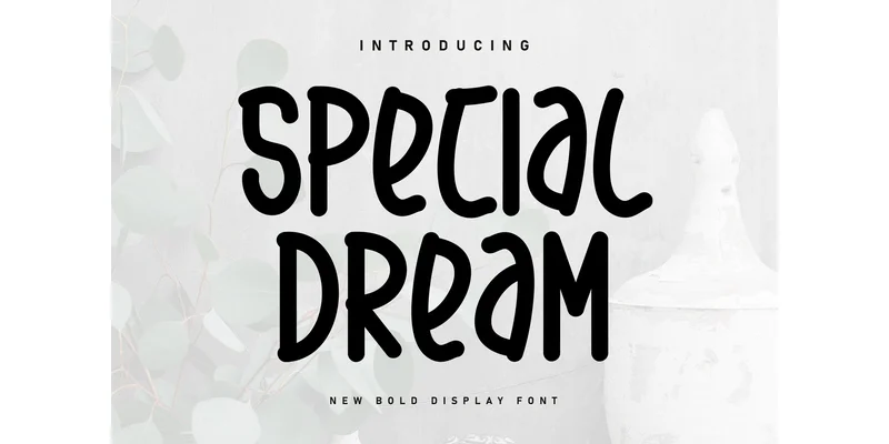 Special Dream Font by ArtLine Design — Display Font