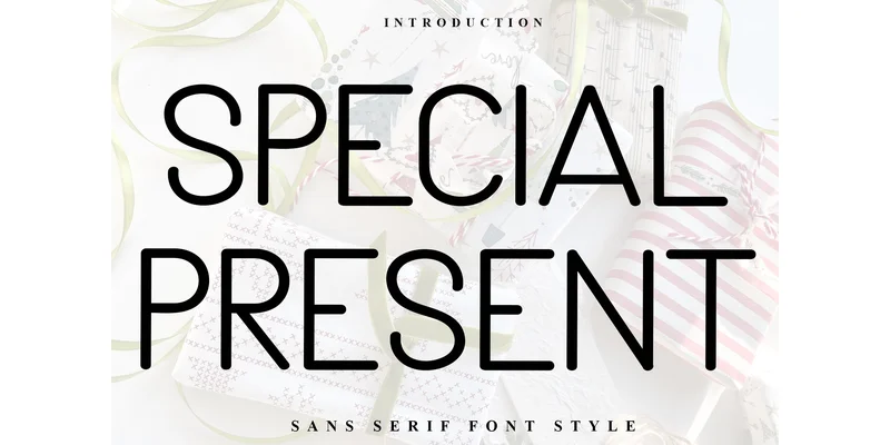 Special Present Font by Inermedia STUDIO — Sans Serif Font