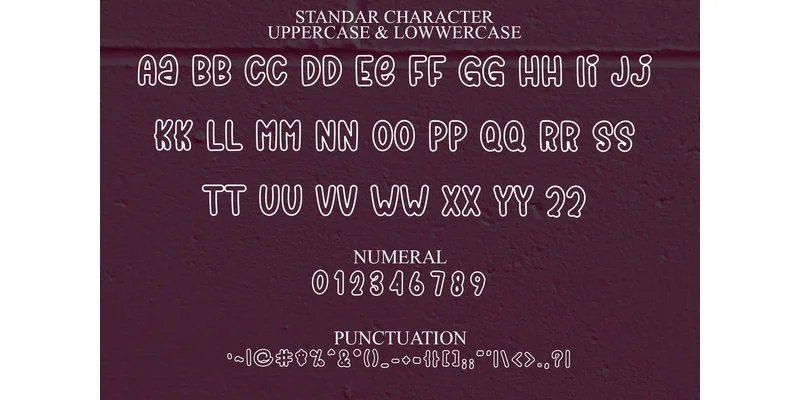 Special Rainbow Font by FreshTypeINK — Display Font — thumbnail 3