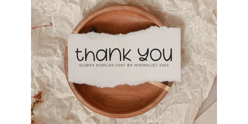 Special Thanksgiving Font by Minimalist Eyes — Display Font — thumbnail 7