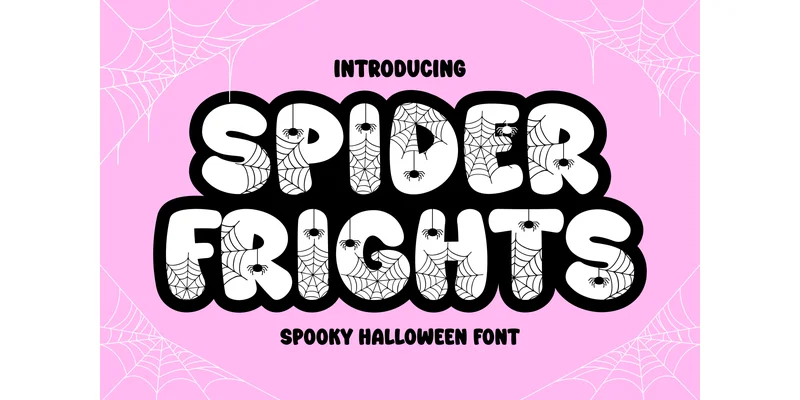 Spider Frights Font by Dreamink (7ntypes) by Dreamink (7ntypes) — Decorative Font