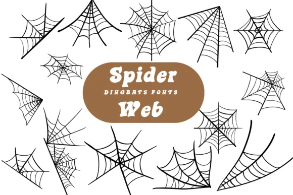 Spider Web by Suphitchaya — Dingbats Font