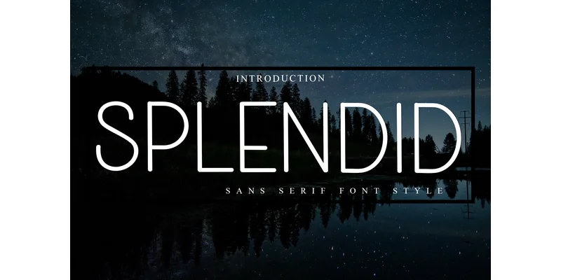Splendid Font by FreshTypeINK — Sans Serif Font
