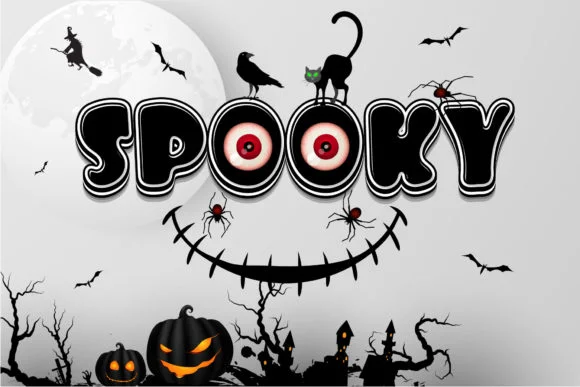 Spooky by Nobu Collections — Color Fonts Font
