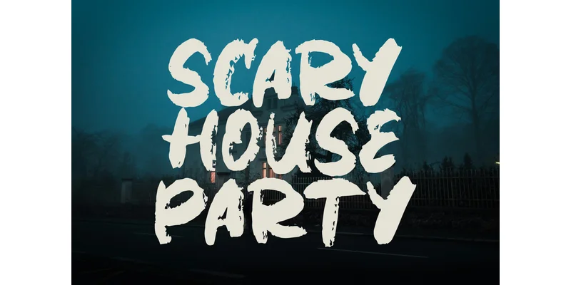 Spooky Beast Font by Dreamink (7ntypes) — Display Font — thumbnail 3