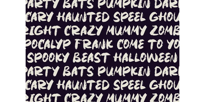 Spooky Beast Font by Dreamink (7ntypes) — Display Font — thumbnail 5