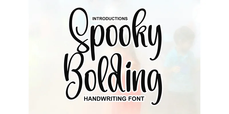 Spooky Bolding Font by 21Design — Display Font