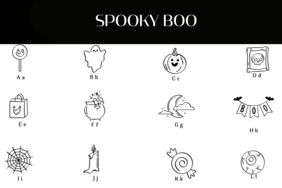Spooky Boo by Heartcraft Atelier — Dingbats Font — thumbnail 2