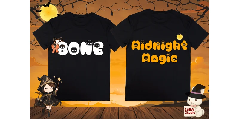 Spooky Bubble Font by StillViiStudio — Display Font — thumbnail 7