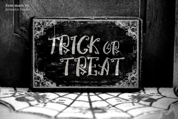 Spooky Creeky by javanicestudio — Slab Serif Font — thumbnail 2