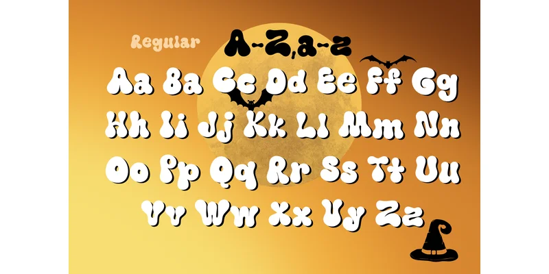 Spooky Devil 1 Font by arnon.021993 — Display Font — thumbnail 8