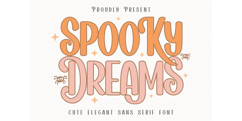 Spooky Dreams Regular Font by Letterayu — Display Font
