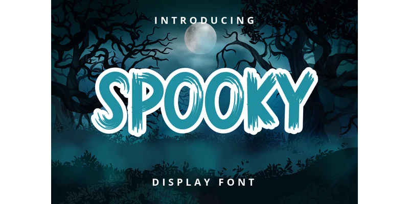 Spooky Font by Brilian — Display Font