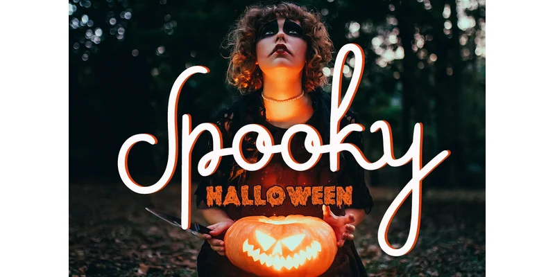 Spooky Font by cocodesign — Display Font — thumbnail 4