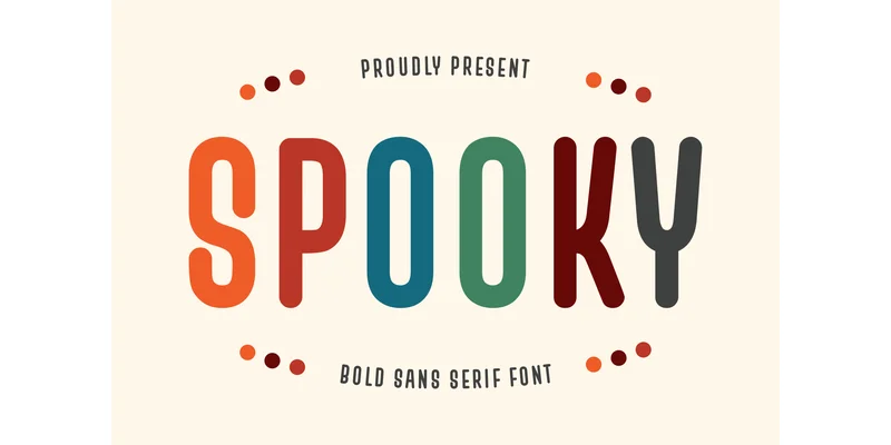 Spooky Font by Eightde — Sans Serif Font