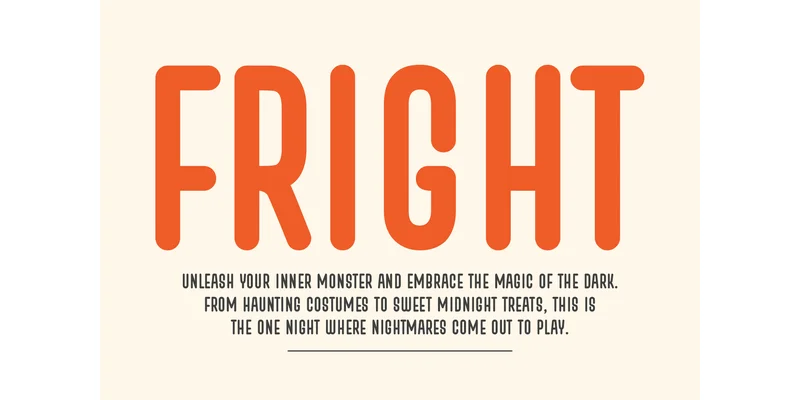 Spooky Font by Eightde — Sans Serif Font — thumbnail 3