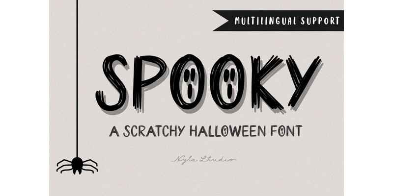 Spooky Font by Nyla.studio — Display Font