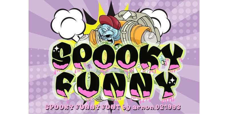 Spooky Funny Font by arnon.021993 — Display Font