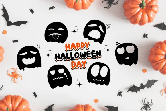 Spooky Ghost by Khim08Studio — Dingbats Font — thumbnail 3