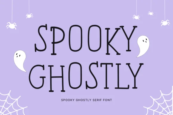 Spooky Ghostly by The Magic Bee Studio — Slab Serif Font
