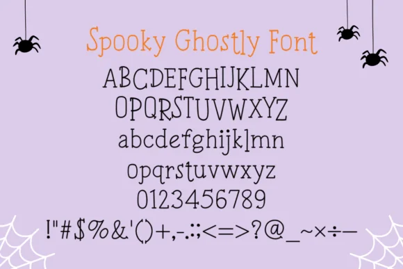 Spooky Ghostly by The Magic Bee Studio — Slab Serif Font — thumbnail 5