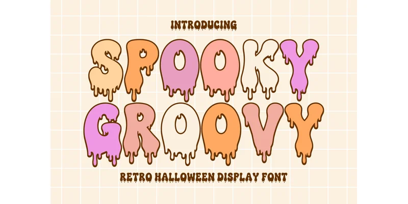 Spooky Groovy Font by Craft Artist — Display Font
