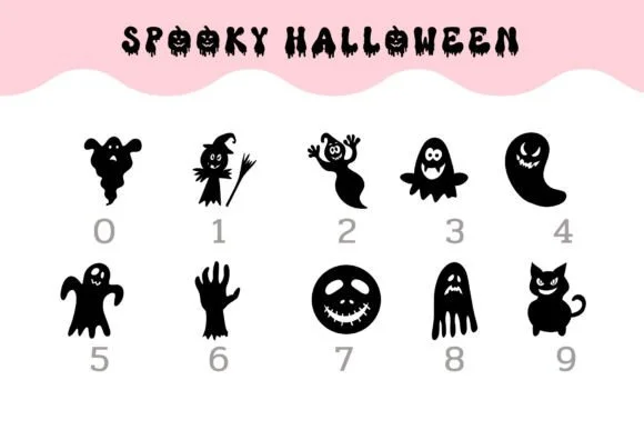 Spooky Halloween by Pui Art — Dingbats Font — thumbnail 4