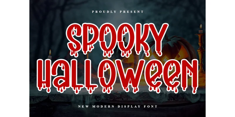 Spooky Halloween Font by ONE DESIGN — Display Font