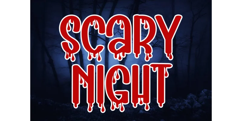 Spooky Halloween Font by ONE DESIGN — Display Font — thumbnail 2