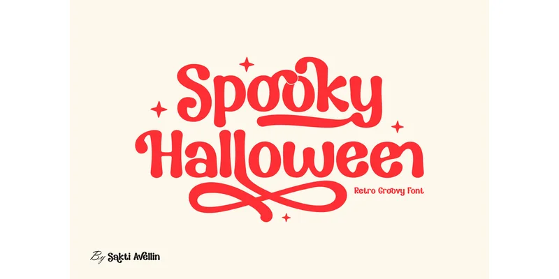 Spooky Halloween Font by Sakti Avellin — Display Font