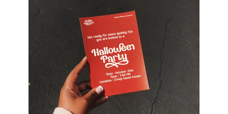 Spooky Halloween Font by Sakti Avellin — Display Font — thumbnail 8