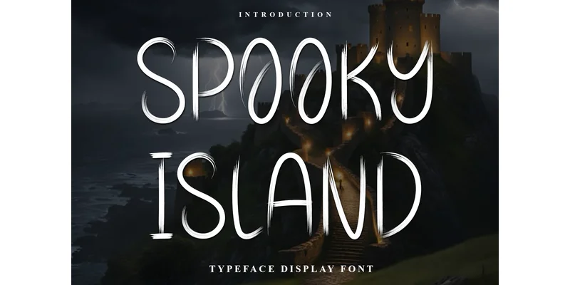 Spooky Island Font by FreshTypeINK — Display Font