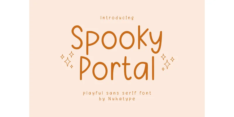 Spooky Portal Font by Nuhatype — Sans Serif Font