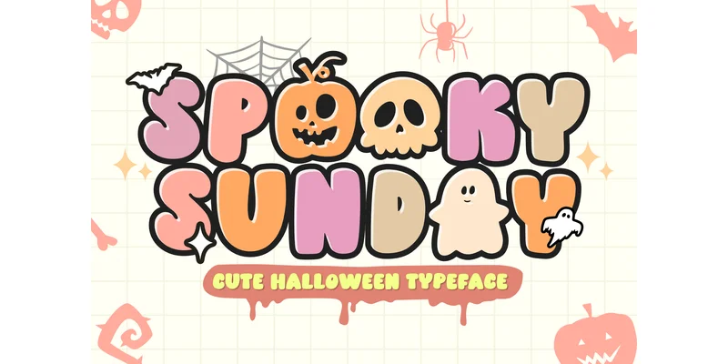 Spooky Sunday Font by Holydie Studio — Display Font